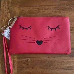 Red kids clutch purse